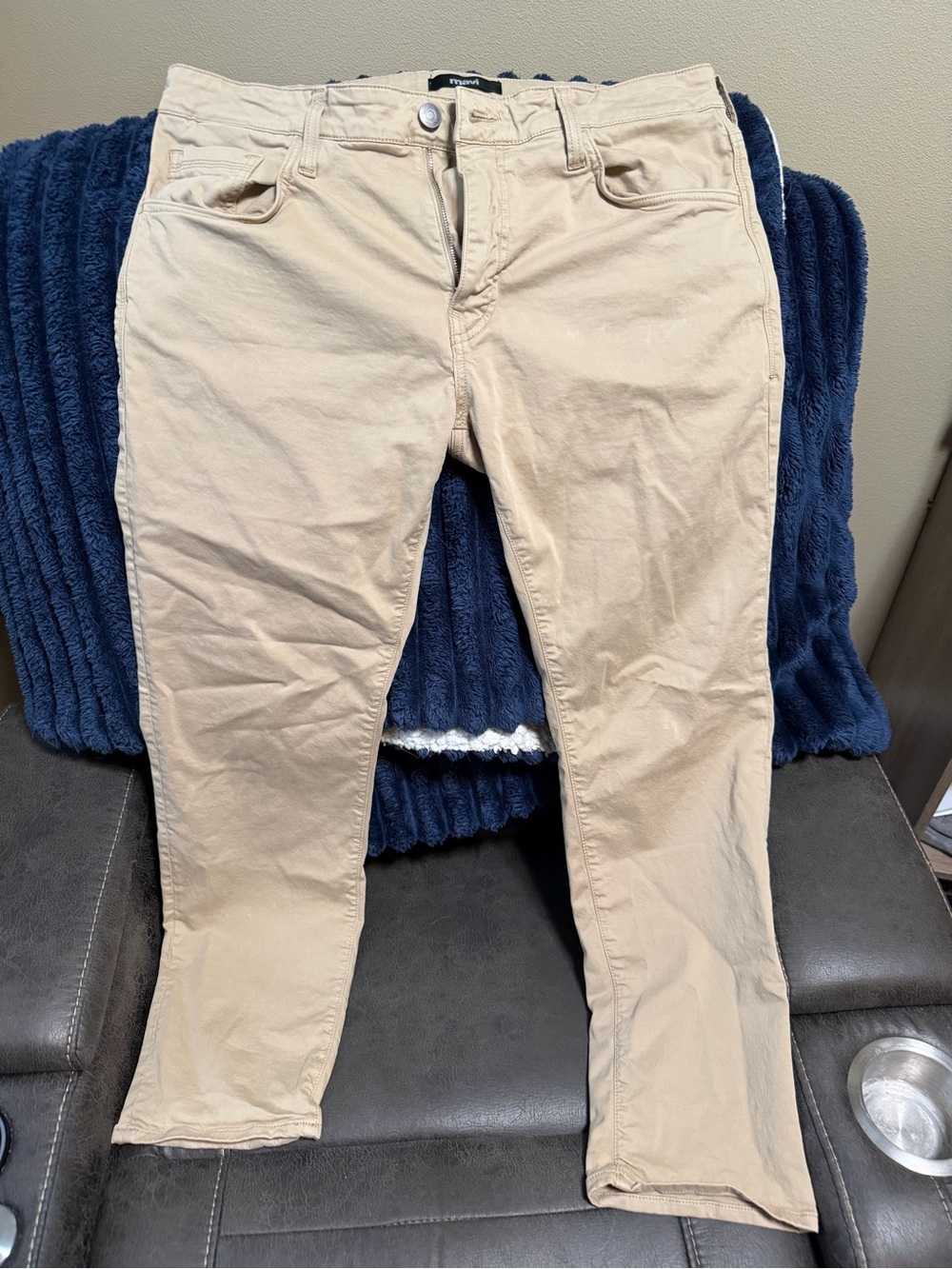 Mavi Jake Slim Leg Khaki Pants